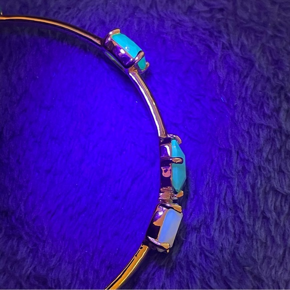 Kate Spade coated confetti thin bangle w/ dust bag - Picture 11 of 11